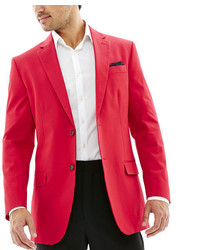 Men's Red Blazers by jcpenney | Lookastic