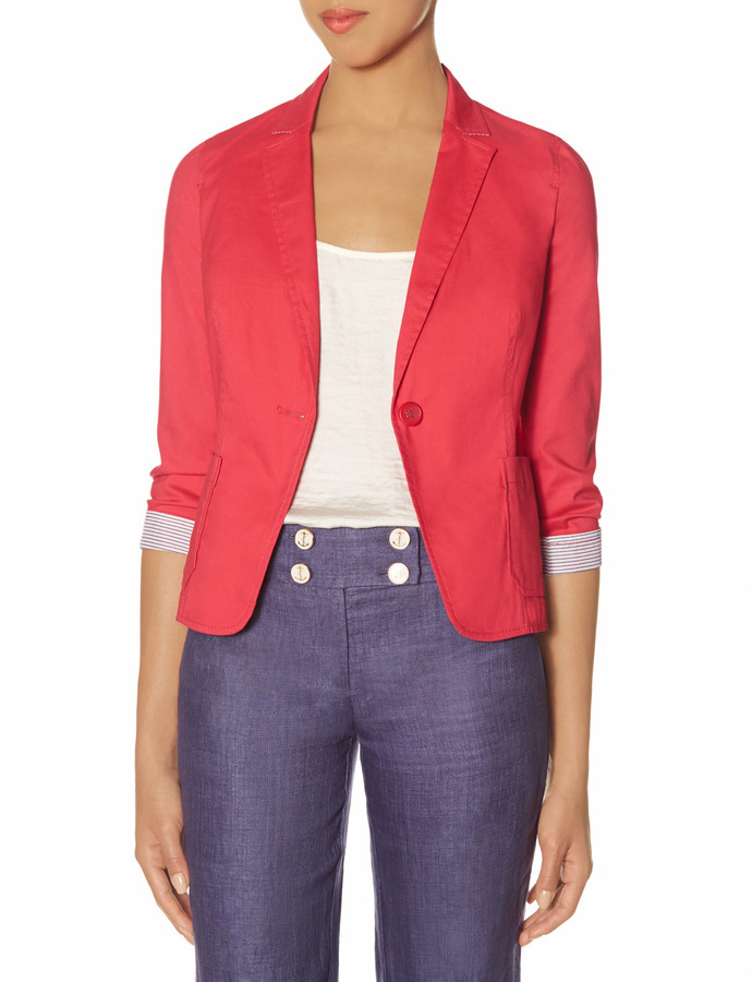 The Limited Outback Red Patch Pocket Blazer | Where to buy & how