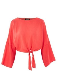 Topshop Knot Front Top