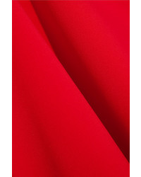 Stella McCartney Mirella Stretch Crepe Top Red
