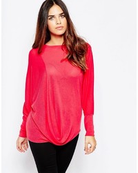Wal G Top With Drape Front