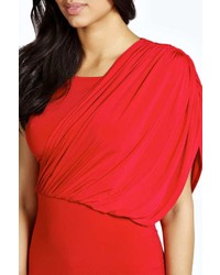 Boohoo Carrie One Shoulder Ruched Detail Bodycon Dress