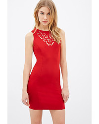 Forever 21 Cutout Neckline Bodycon Dress