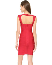 Herve Leger Sarai Sleeveless Dress