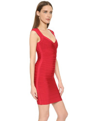 Herve Leger Sarai Sleeveless Dress