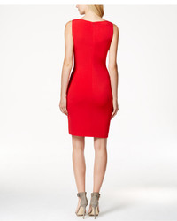 Calvin Klein Studded Bodycon Sheath Dress