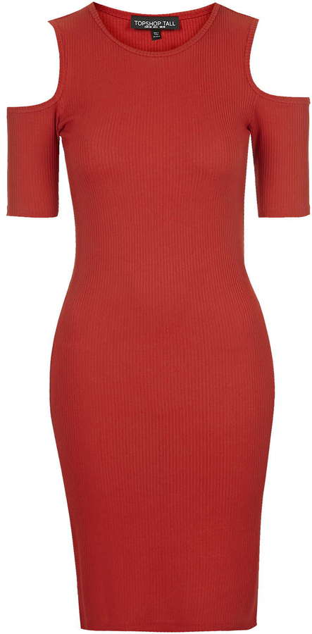 cold shoulder bodycon