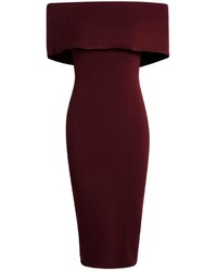 Boohoo Willow Oversized Off The Shoulder Bodycon Dress