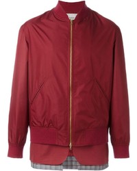 Casely Hayford Double Effect Inset Bomber Jacket