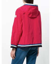 Moncler Contrast Trim Zipped Jacket