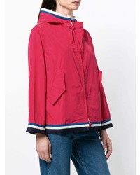 Moncler Contrast Trim Zipped Jacket