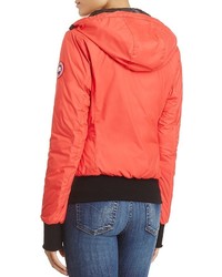 Canada Goose Dore Hooded Down Bomber Jacket