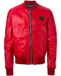 philipp plein red jacket