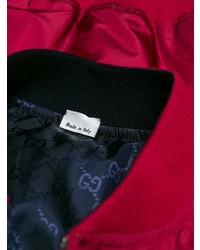 Gucci Reversible Logo Bomber Jacket