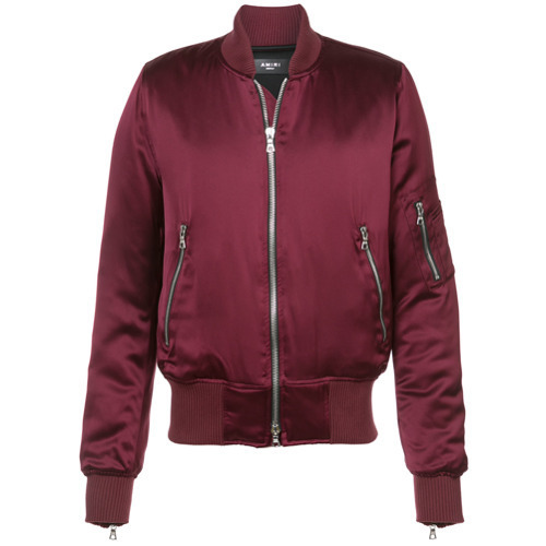 Amiri Silk Bomber Jacket, $2,287 | farfetch.com | Lookastic