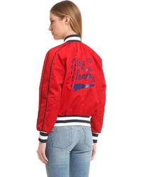 Women's Red Bomber Jackets Tommy Hilfiger | Lookastic