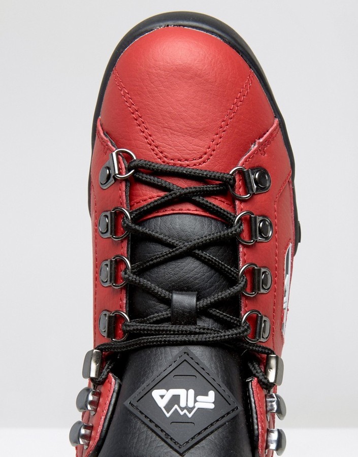 Fila Trailblazer Boots Red, $151 Asos | Lookastic