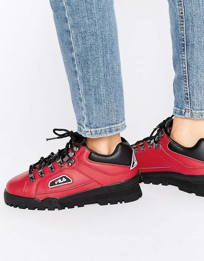 Fila Trailblazer Boots Red, $151 Asos | Lookastic