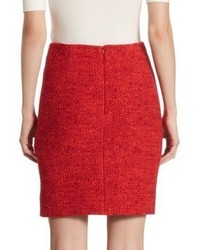 Akris Punto Boucle Jersey Mini Skirt