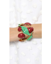 Erickson Beamon Cherry Pie Cuff Bracelet