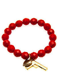 Dirty Pretty Things Guarded Heart Red Bracelet