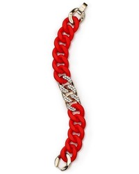 ABS by Allen Schwartz Pave Wrapped Chain Bracelet