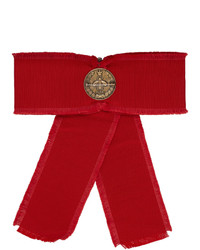Gucci Red Ribbon Brooch