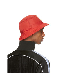 Versace Red Gv Signature Bucket Hat