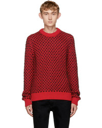 Men's Red Sweaters by Calvin Klein | Lookastic