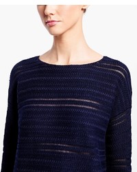 Brooks Brothers Horizontal Cable Boatneck Sweater
