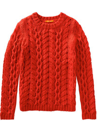 Joe Fresh Cable Knit Sweater Aqua