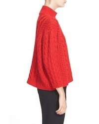 Simone Rocha Chunky Cable Knit Sweater