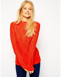 Asos Collection Oversized Cable Sweater