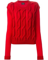 Lanvin Cable Knit Sweater