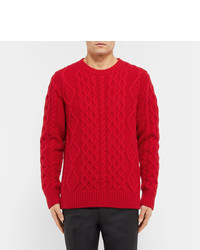 Mr P Cable Knit Merino Wool And Cashmere Blend Sweater