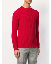 Mp Massimo Piombo Ribbed Knit Sweater