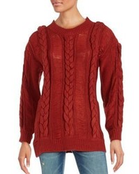 Somedays Lovin Cable Knit Roundneck Sweater