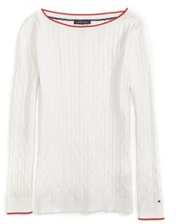 Tommy Hilfiger Cable Boatneck Sweater