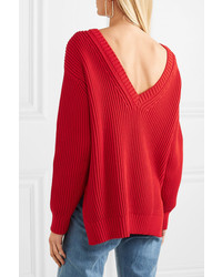 Chinti and Parker Weekend Ribbed Cotton Sweater
