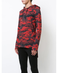 Balmain Camouflage Hooded Sweatshirt