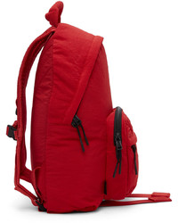 Y-3 Red Techlite Tweak Backpack
