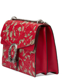 Gucci Dionysus Arabesque Shoulder Bag Red
