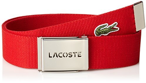 lacoste canvas belt