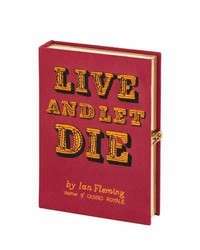 Olympia Le-Tan Live And Let Die Book Clutch Bag