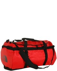 Red Canvas Duffle Bag