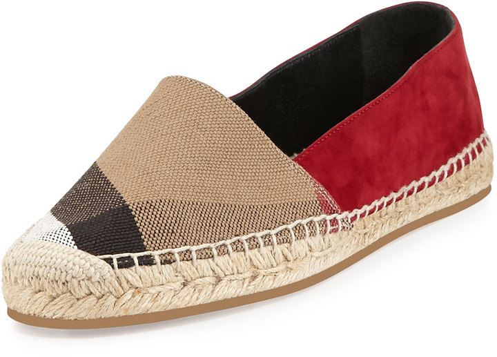 espadrille burberry