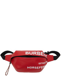 Burberry Red Horseferry Sonny Bum Bag