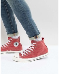 Converse Chuck Taylor All Star Hi Sneakers In Red 159538c
