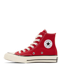 Converse Red Chuck 70 High Sneakers