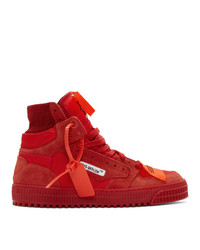 Off-White Red Off Court Sneakers